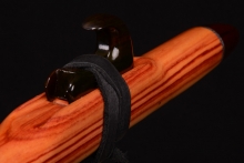 Tulip Wood Native American Flute, Minor, High C-5, #G34C